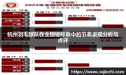 杭州羽毛球队在全国锦标赛中的节奏表现分析与点评